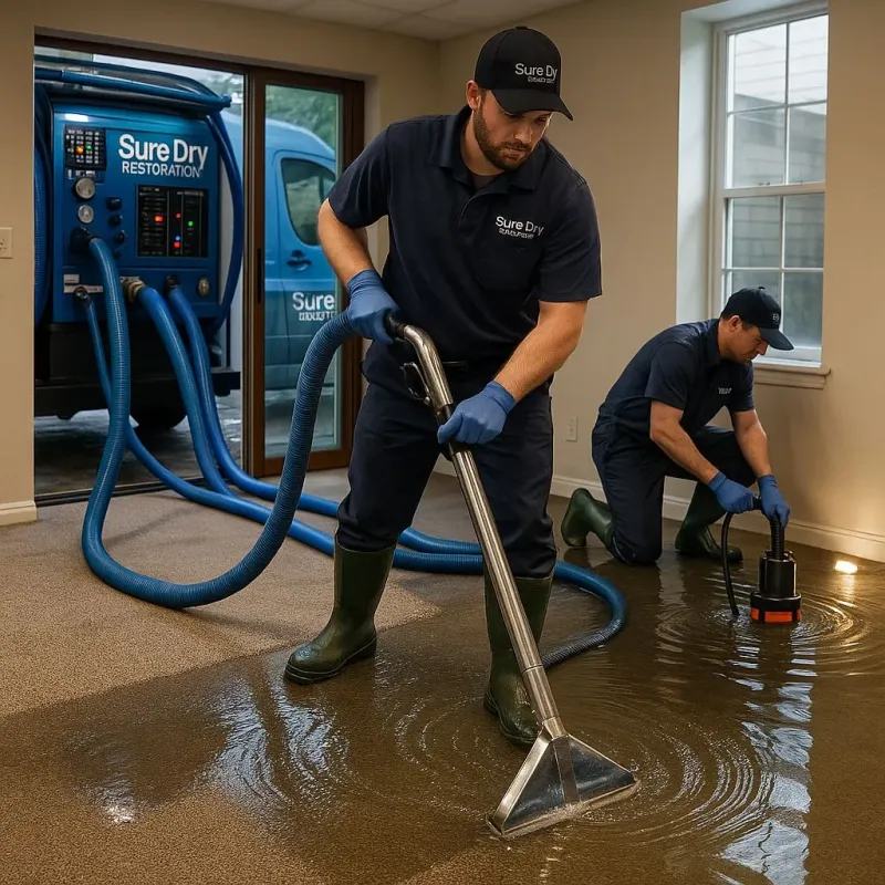 Water Extraction and Removal process in Wurtsboro, NY